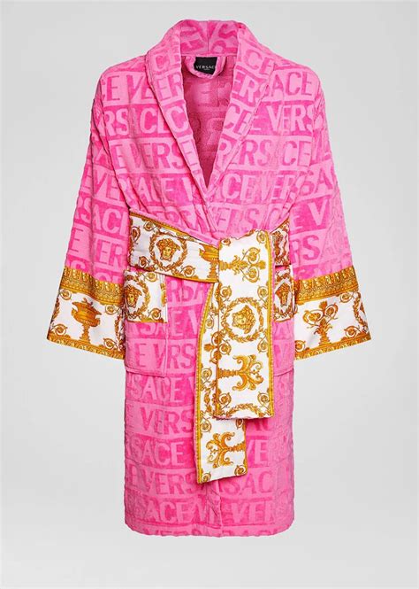 versace womens designer pyjamas|versace robes women.